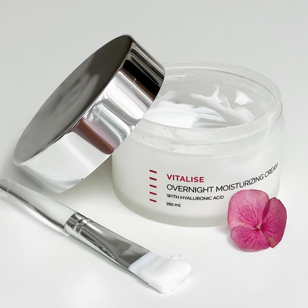 Нічний зволожуючий крем - Holy Land Vitalise Overnight Moisturizer Cream