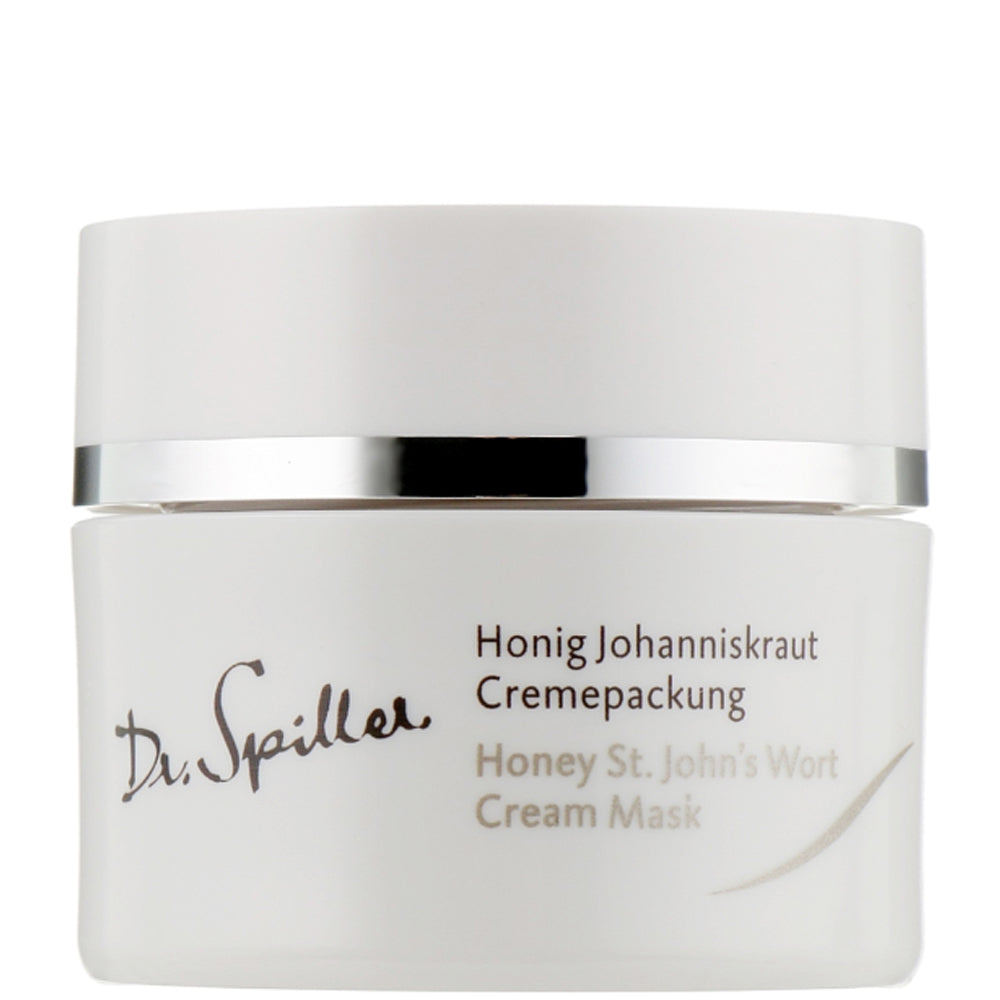Заспокійлива крем-маска з олією звіробою - Dr. Spiller Honey St. John’S Wort Cream Mask