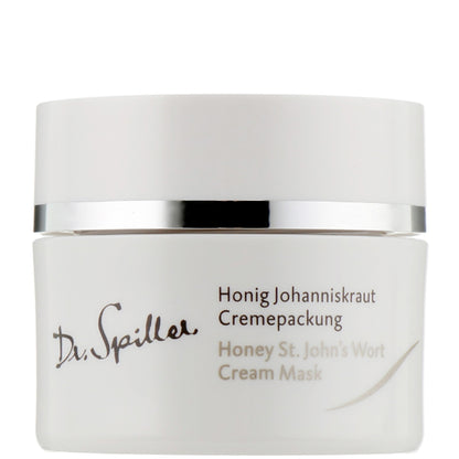 Заспокійлива крем-маска з олією звіробою - Dr. Spiller Honey St. John’S Wort Cream Mask