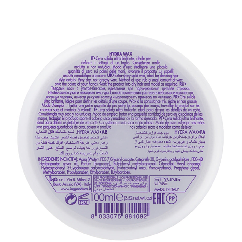 ING Professional Styl-ING Hydra Wax - Воск-гидра №1