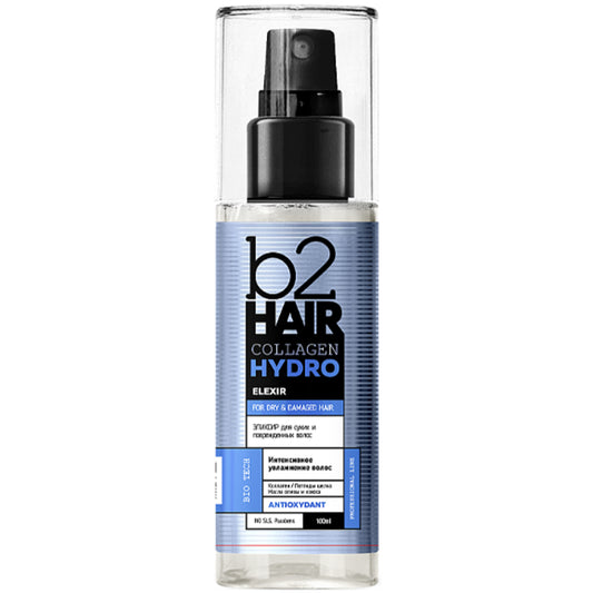 b2Hair Collagen Hydro Elixir - Зволожуючий концентрат для сухого і пошкодженого волосся