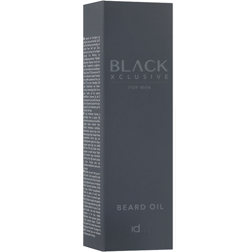Масло для бороды - IdHair Black XCLS Beard Oil