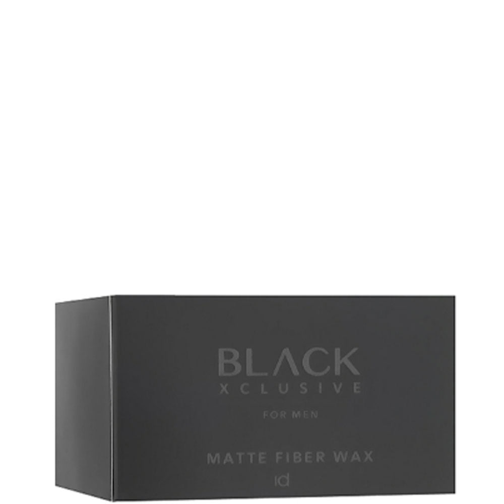 Матовый волокнистый воск для средних и коротких волос - IdHair Black XCLS Matte Fiber Wax