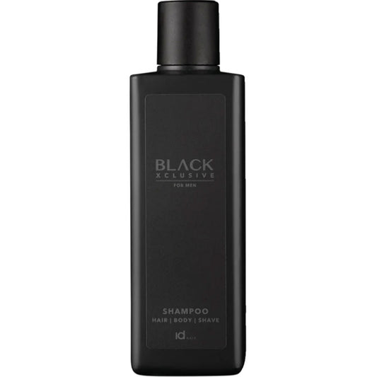 Шампунь для волосся, тіла і гоління 3 в 1 - IdHair Black XCLS Total Shampoo