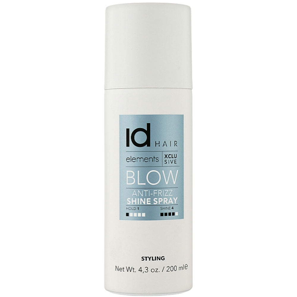 Спрей антистатичний для надання блиску - IdHair Elements Xclusive Blow Anti-Frizz Shine