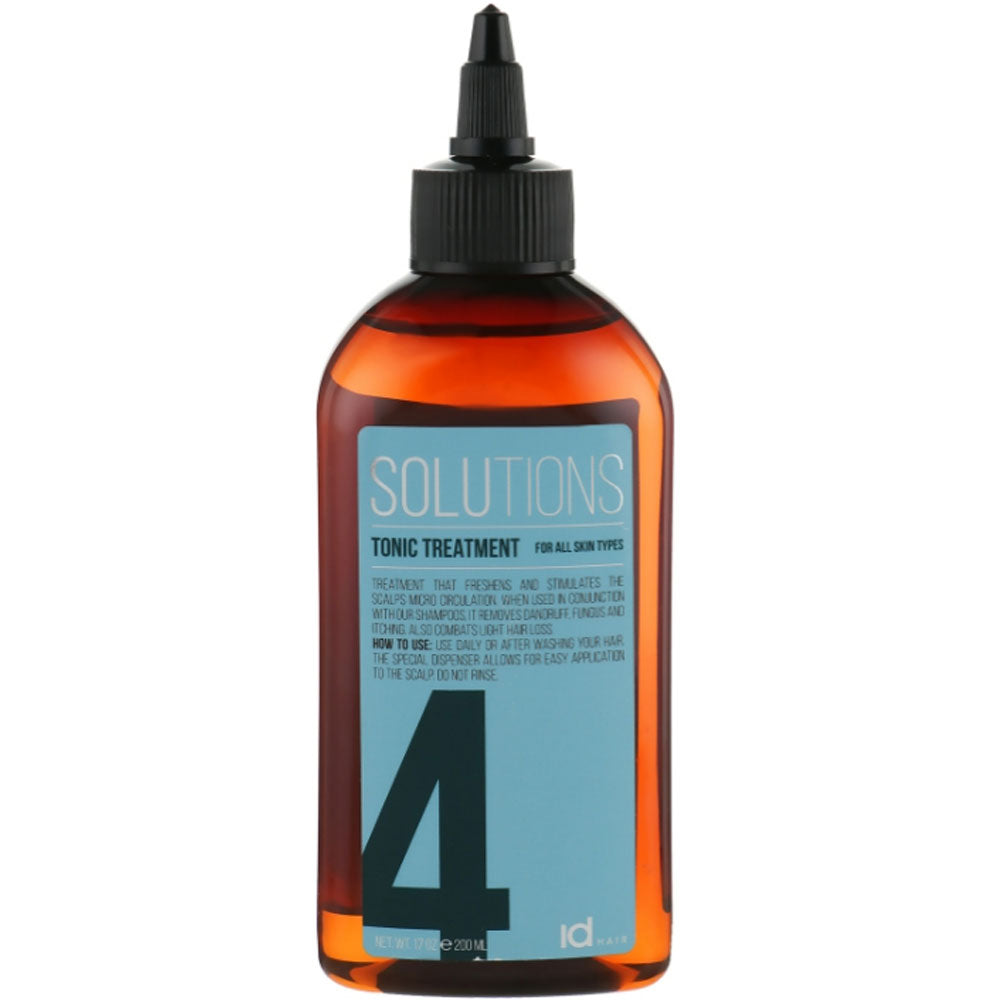 Тонізуючий засіб для усіх типів шкіри голови - IdHair Solutions № 4 Peeling Tonic Treatment