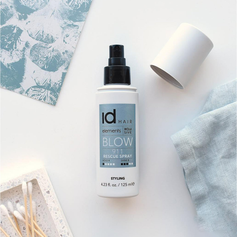 Поживний термозахисний спрей - IdHair Elements Xclusive 911 Rescue Spray