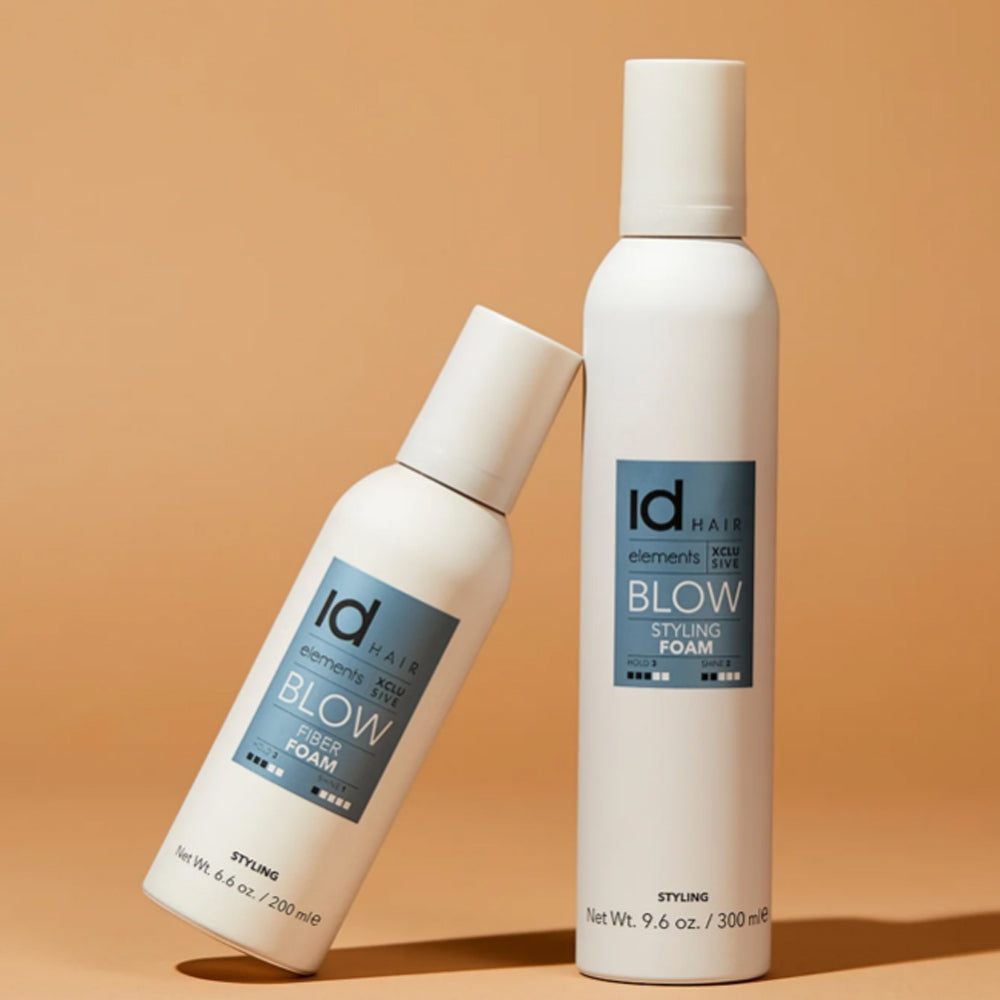 Піна для укладки волосся - IdHair Elements Xclusive Blow Fiber Foam