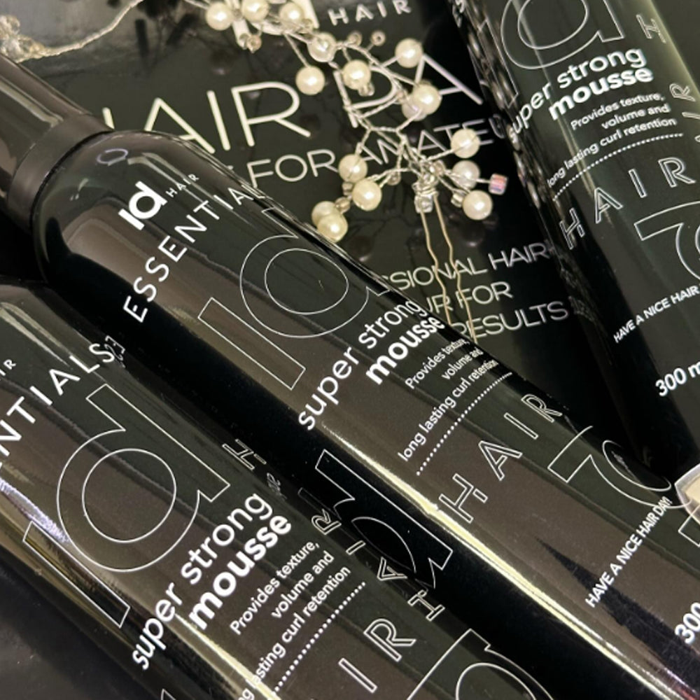 Мусс сильной фиксакии - IdHair Essentials Super Strong Mousse