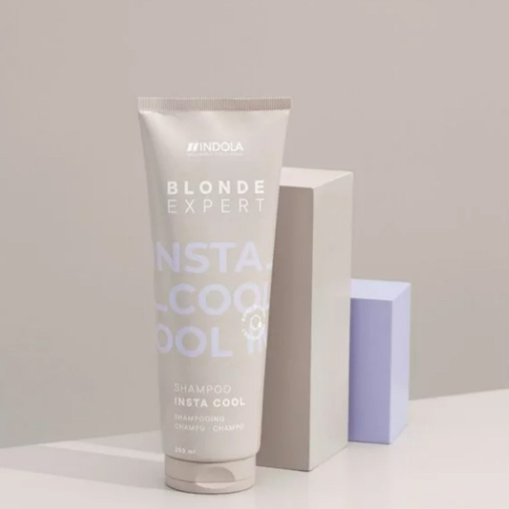Шампунь для холодного відтінку волосся кольору блонд - Indola Blonde Expert Insta Cool Shampoo