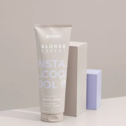 Шампунь для холодного відтінку волосся кольору блонд - Indola Blonde Expert Insta Cool Shampoo