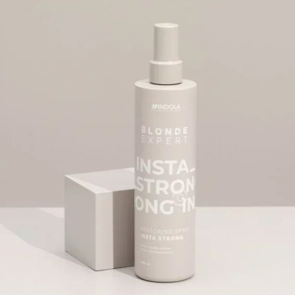 Спрей для подготовки волос перед осветлением или обесцвечиванием - Indola Blonde Expert Insta Strong Restoring Spray