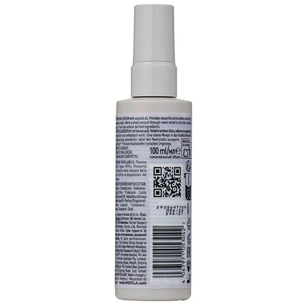 Сироватка для гладкості волосся - Indola Finishing Serum склад