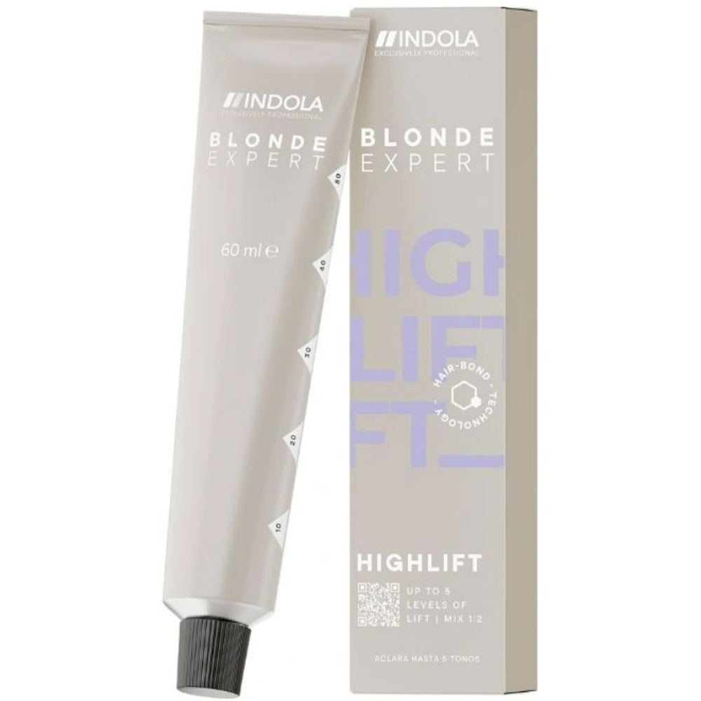Крем-краска для волос (до 5 уровней осветления) 60мл - Indola Profession Blonde Expert Highlift