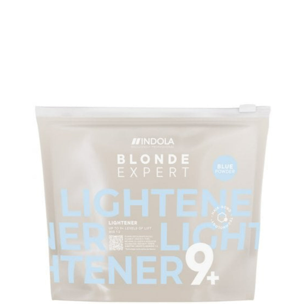 Пудра для обесцвечивания волос Голубая - Indola Profession Blonde Expert Lightener 9+ Blue Powder