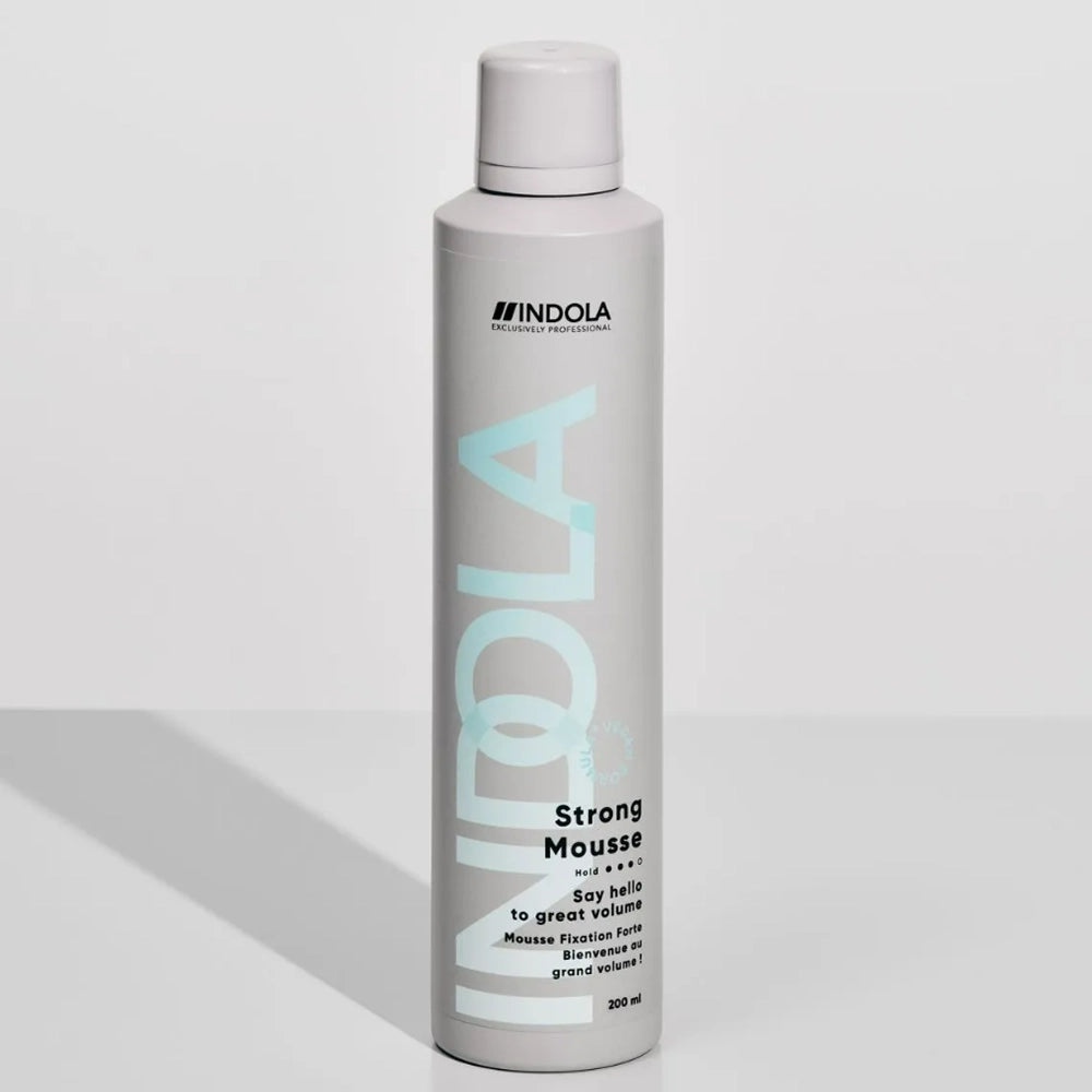 Мус для сильної фіксації волосся - Indola Strong Mousse 5