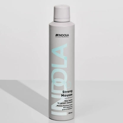 Мус для сильної фіксації волосся - Indola Strong Mousse 5