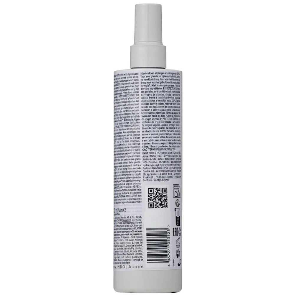 Термозахист для волосся - Indola Thermal Protector Spray склад