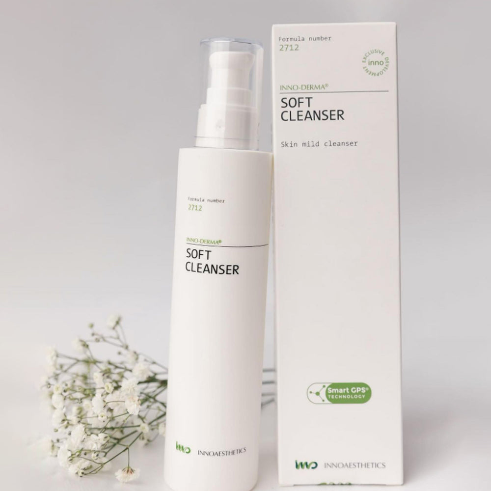 Очищувальний гель для чутливої шкіри - Innoaesthetics Soft Cleanser
