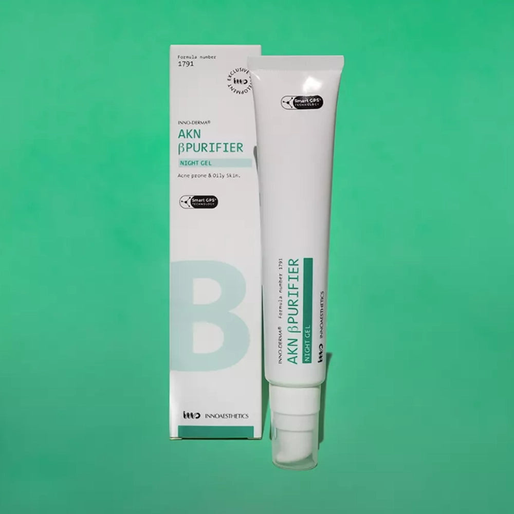 Нічний крем для шкіри з акне та pre-peel терапії - Innoaesthetics 5