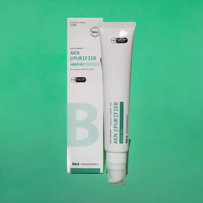 Нічний крем для шкіри з акне та pre-peel терапії - Innoaesthetics 5