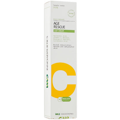 Крем для омоложения кожи и pre-peel терапии - Innoaesthetics Inno-Derma Age Rescue 24H Cream