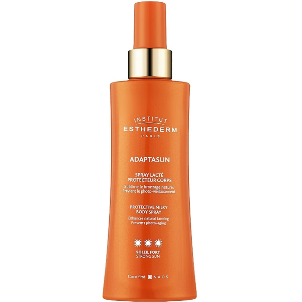 Institut Esthederm Adaptasun Protective Milky Body Spray SPF 30 - Сонцезахисний спрей для тіла