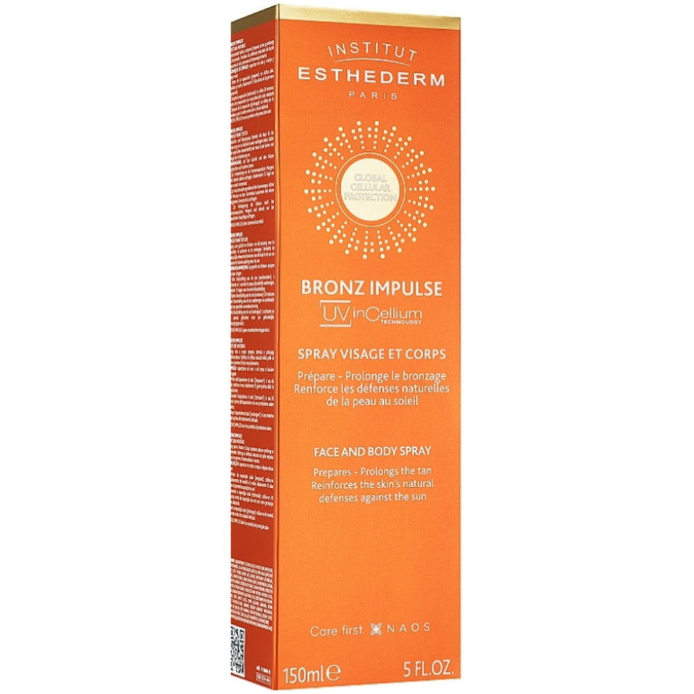 Institut Esthederm Bronz Impulse Face And Body Spray - Спрей для засмаги