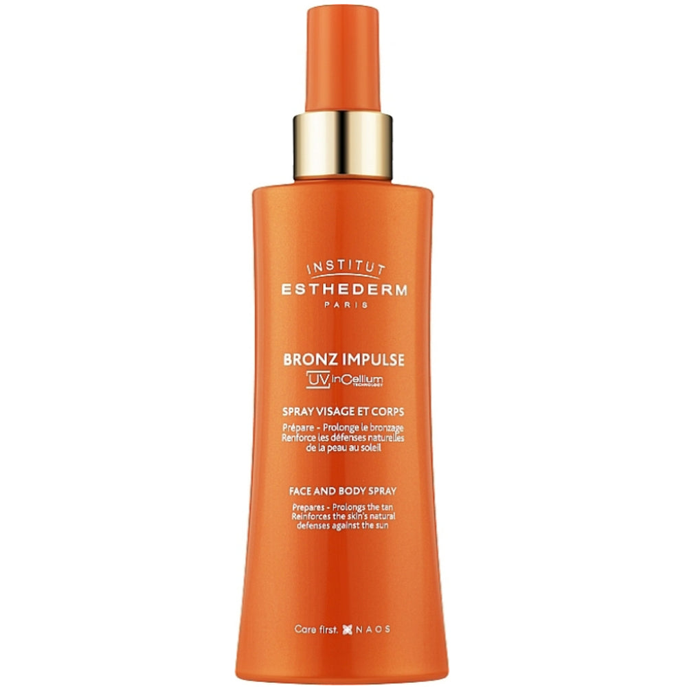 Institut Esthederm Bronz Impulse Face And Body Spray - Спрей для засмаги