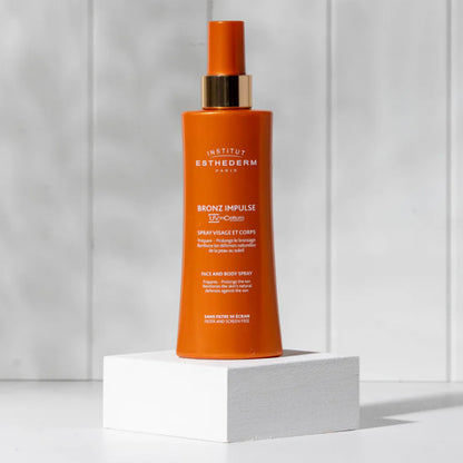 Institut Esthederm Bronz Impulse Face And Body Spray - Спрей для засмаги