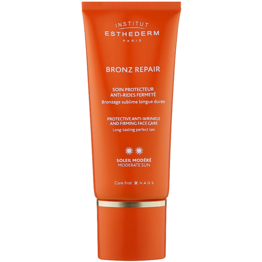 Institut Esthederm Bronz Repair Protective Anti-Wrinkle And Firming Face Care SPF 30  - Крем для засмаги