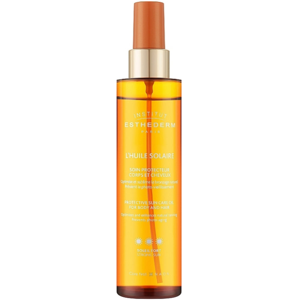 Сонцезахисний спрей для волосся і тіла - Institut Esthederm Protective Sun Care Oil Strong Sun SPF 50***
