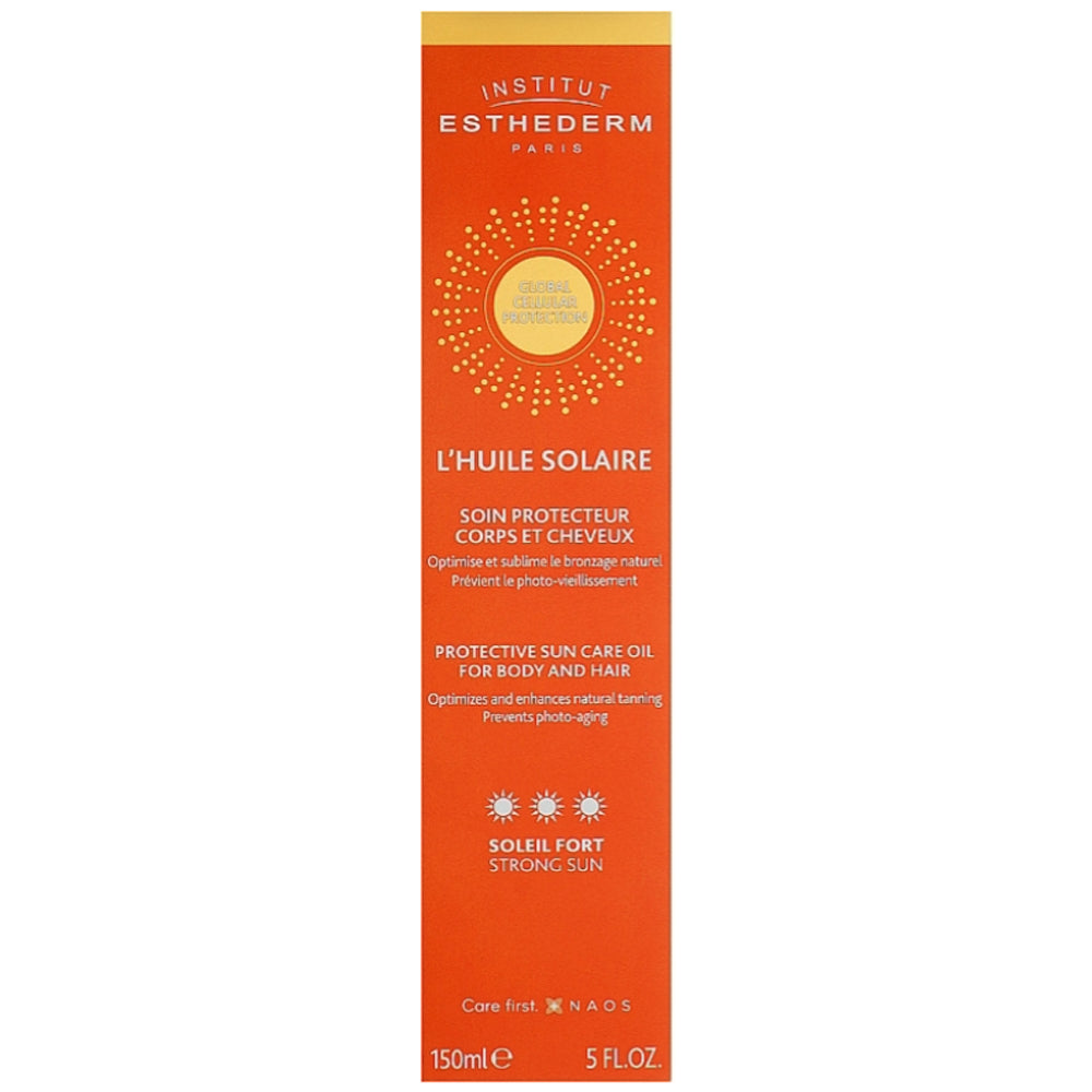 Солнцезащитный спрей для волос и тела - Institut Esthederm Protective Sun Care Oil Strong Sun SPF 50***