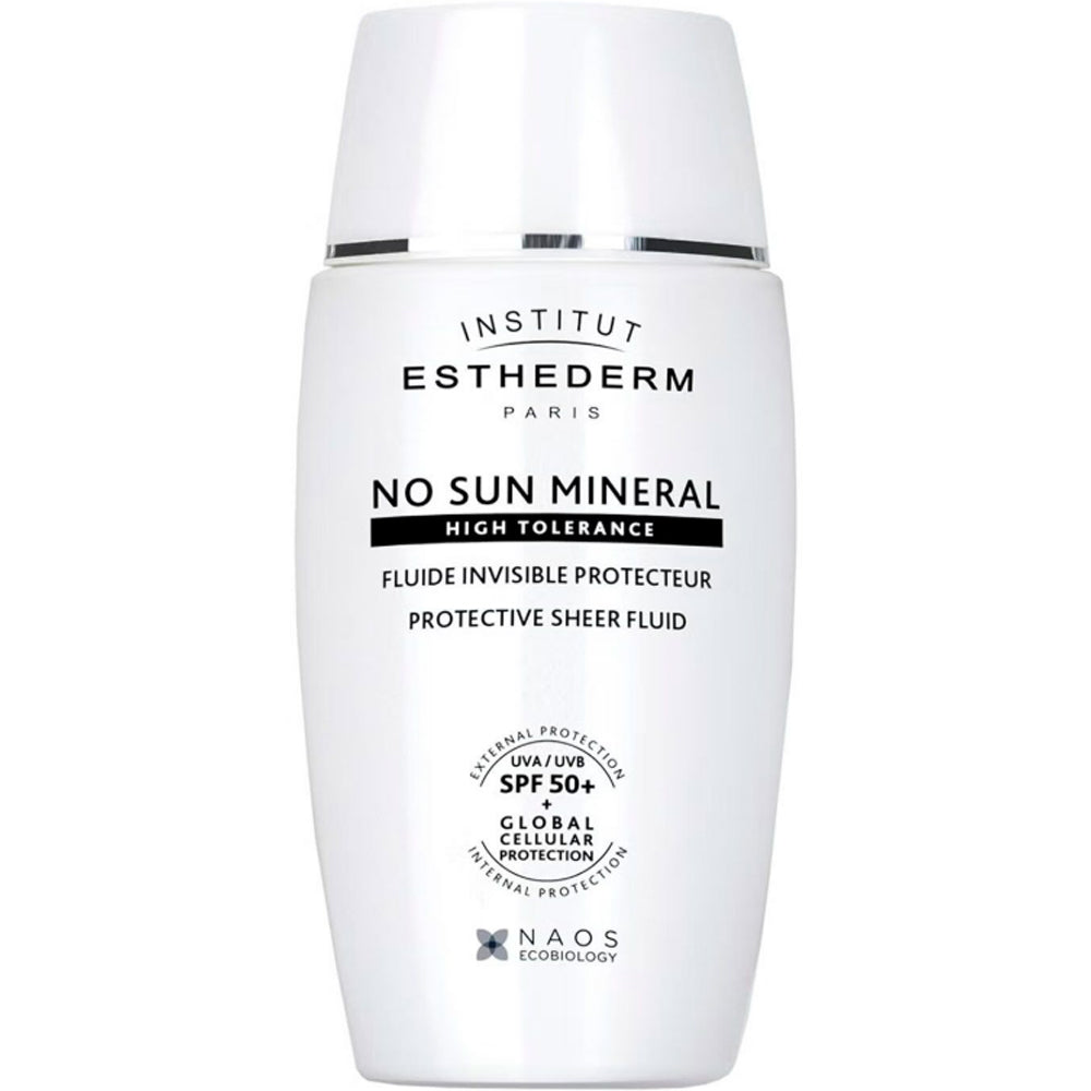 Ультралегкий флюїд для обличчя з тоном - Institut Esthederm Intolerances Solaires No Sun Mineral SPF50