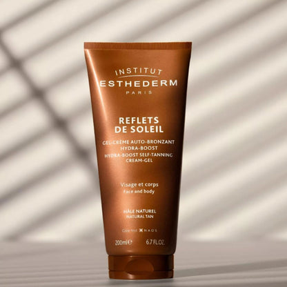 Крем-гель для автозасмаги тіла - Institut Esthederm Reflets De Soleil Hydra Boost Self Tanning Cream-Gel