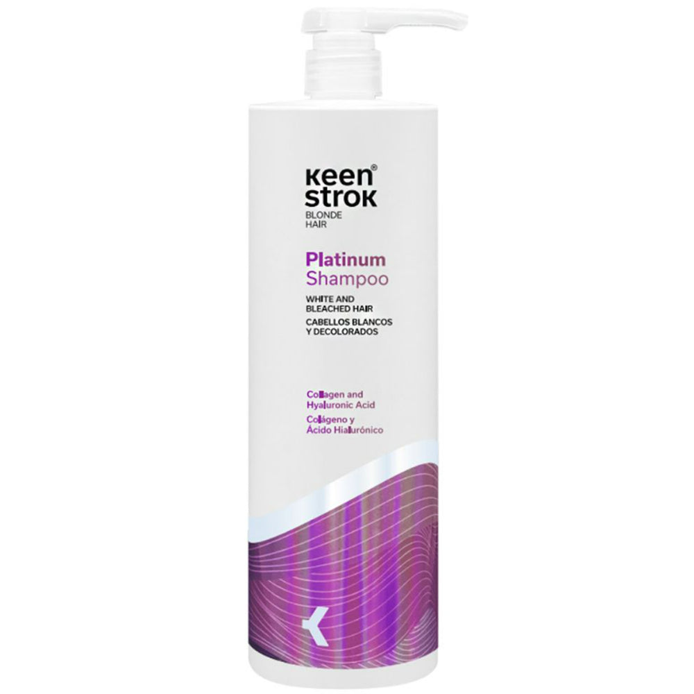 Шампунь для волос против желтизны - Keen Strok Platinum Hair Shampoo