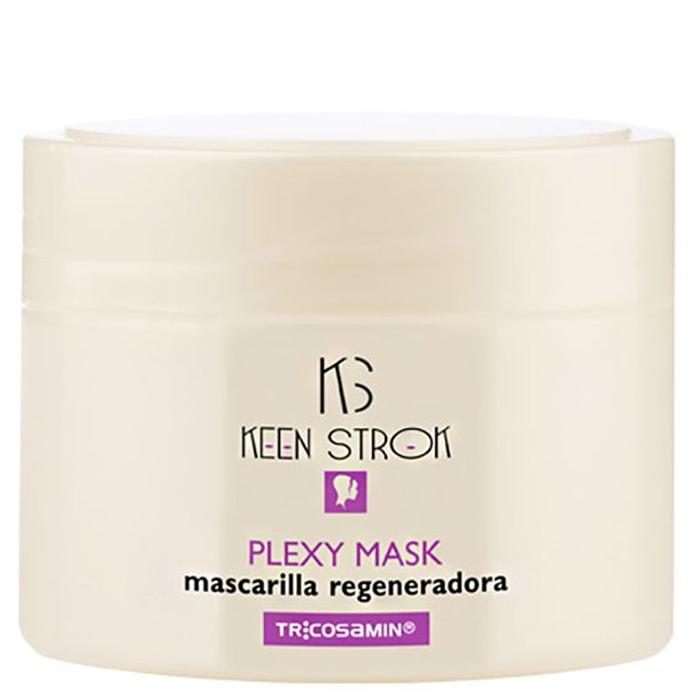 Маска с упрочняющими волокнами для реконструкции волос - Keen Strok Plexy Mask