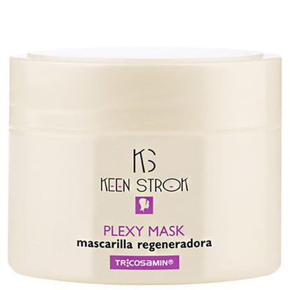Маска с упрочняющими волокнами для реконструкции волос - Keen Strok Plexy Mask