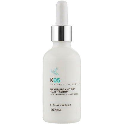 Kaaral K05 Dandruff And Dry Scalp Serum - Капли направленного действия против сухой перхоти