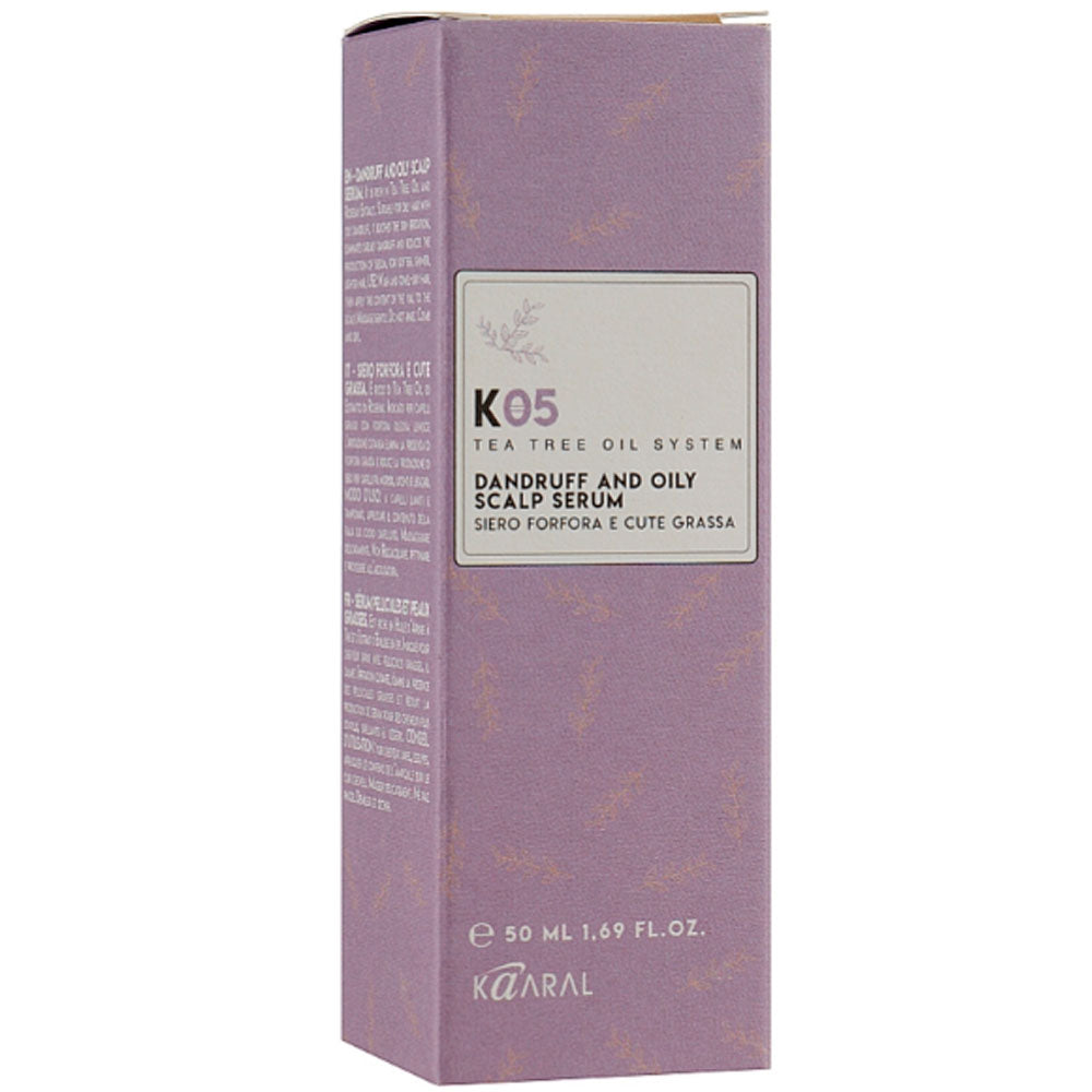 Kaaral K05 Dandruff and Only Scalp Serum - Краплі спрямованої дії проти жирної лупи