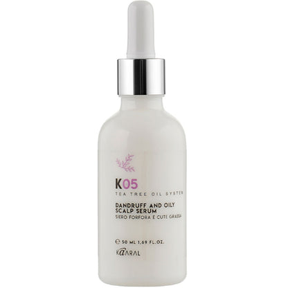 Kaaral K05 Dandruff and Only Scalp Serum - Краплі спрямованої дії проти жирної лупи