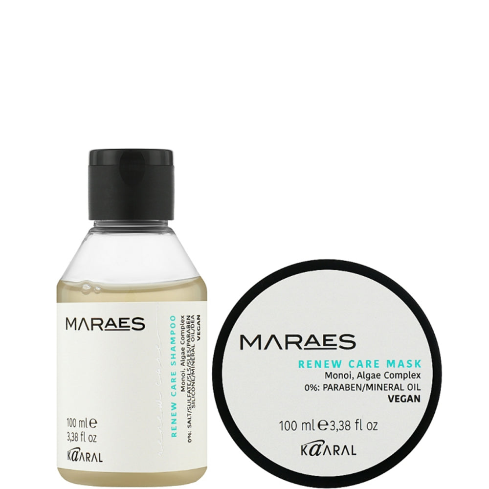 Набір для відновлення волосся - Kaaral Maraes Renew Care Travel Kit