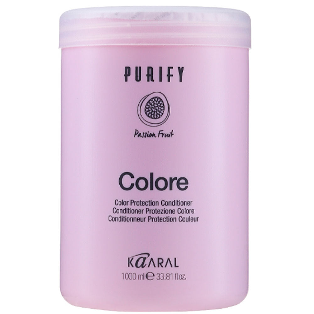 Kaaral Purify Colore Protection Conditioner - Крем-кондиціонер для фарбованого волосся з екстрактом маракуйя