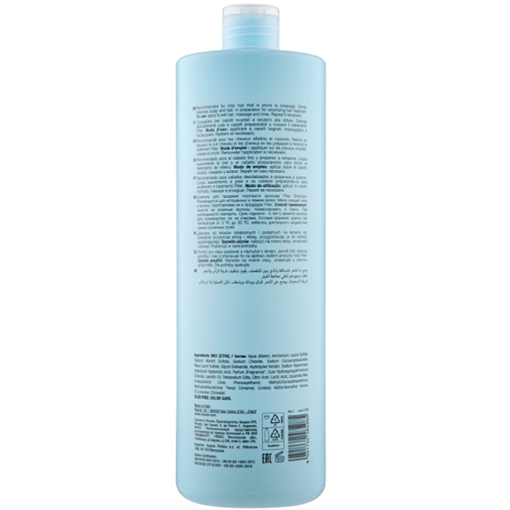 Шампунь-філер для волосся з кератином та гіалуроновою кислотою - Kaaral Purify Filler Shampoo