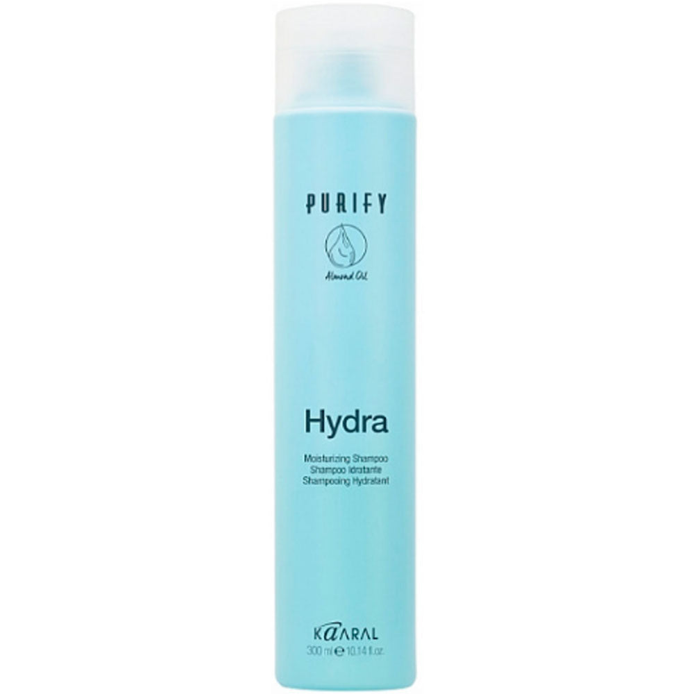 Kaaral Purify Hydra Moisturizing Shampoo – Увлажняющий шампунь с протеинами рисового молочка и миндальным маслом
