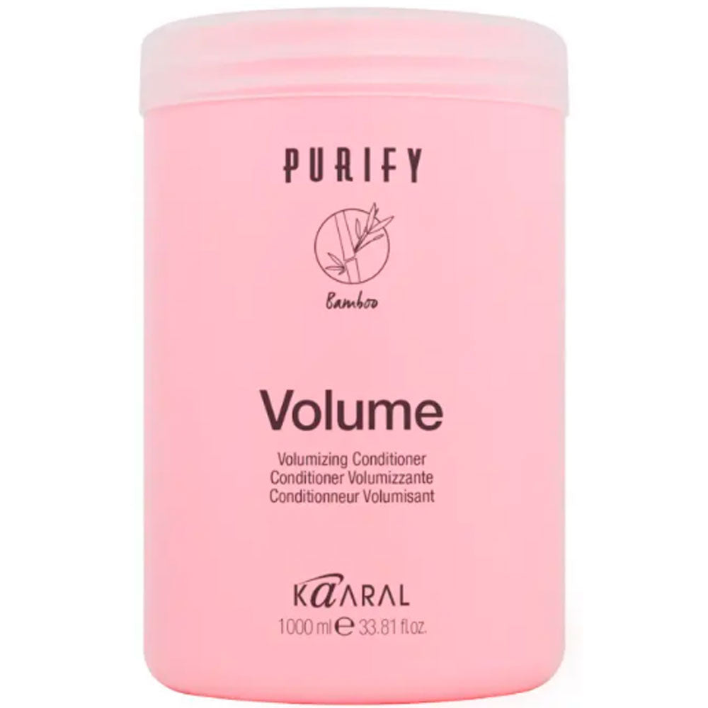 Kaaral Purify Volume Conditioner - Крем-кондиціонер для тонкого волосся з екстрактом бамбука