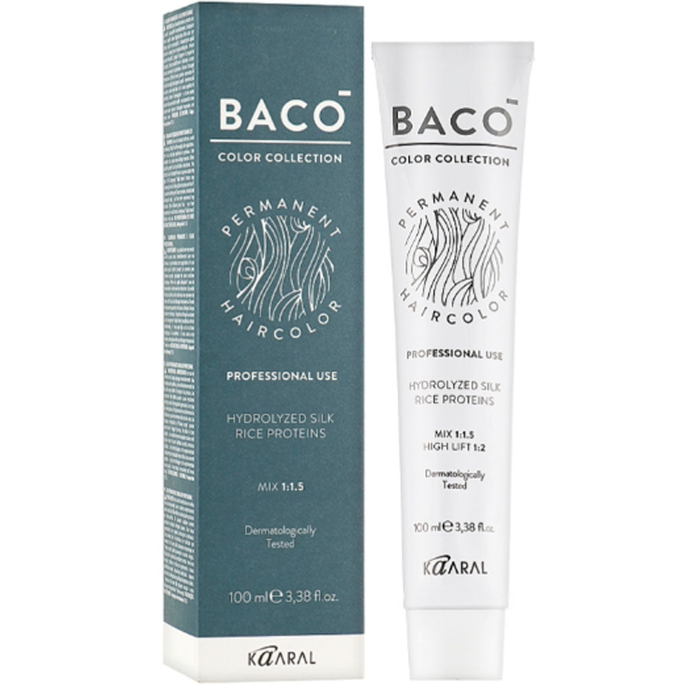 Kaaral Baco Permanent Hair Color - Стійка крем-фарба для волосся 100 мл