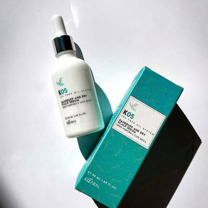 Kaaral K05 Dandruff And Dry Scalp Serum - Капли направленного действия против сухой перхоти