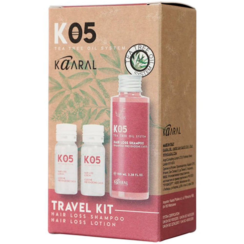 Набір проти випадіння волосся - Kaaral K05 Travel Kit