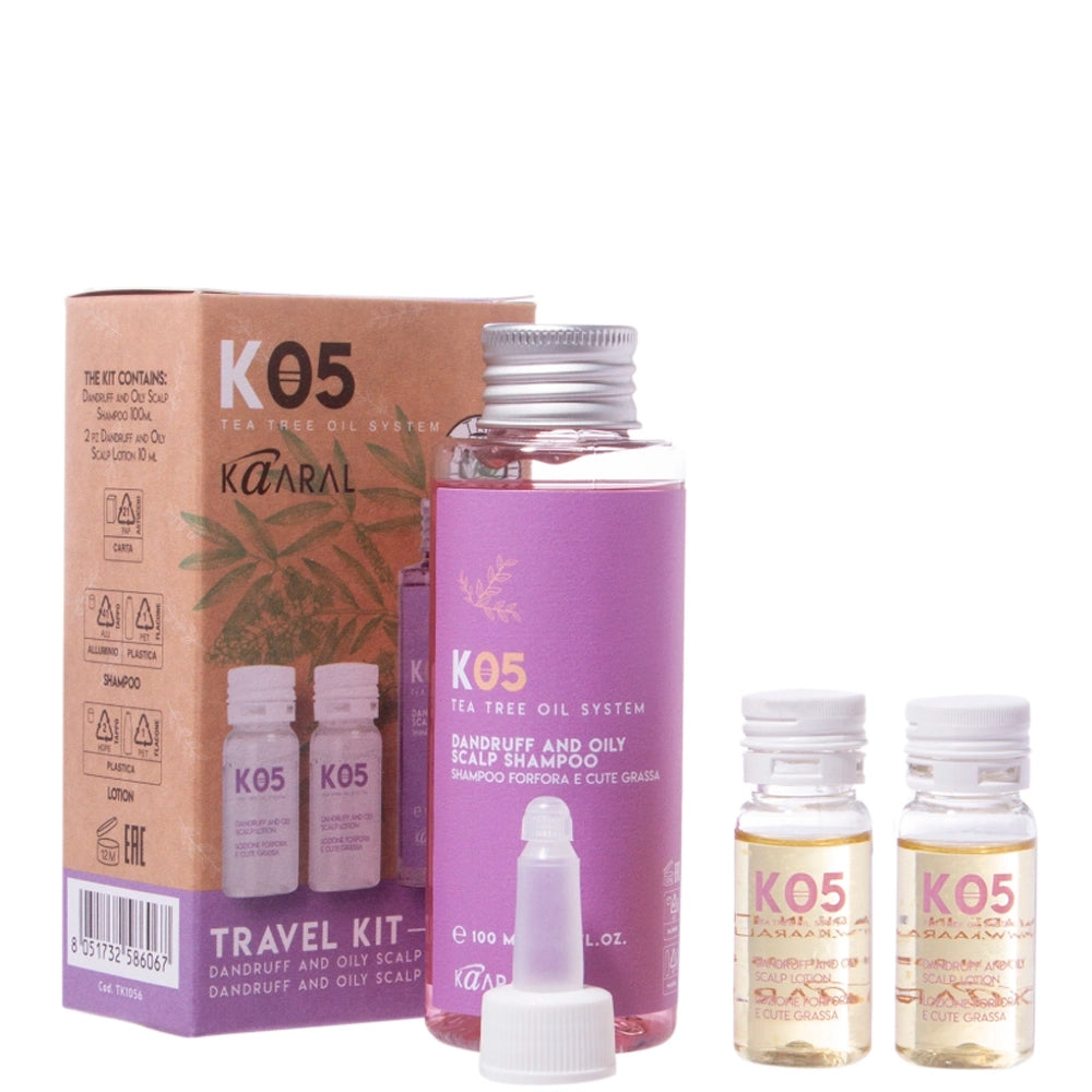 Набір проти жирної лупи - Kaaral K05 Travel Kit